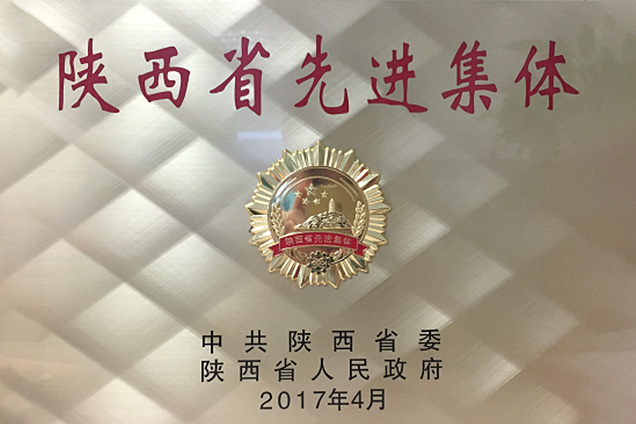 陕西省先进集体