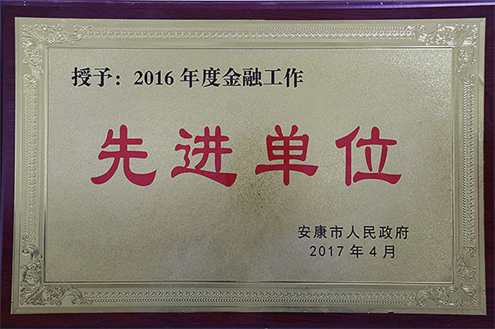 2016年度工作先进单位