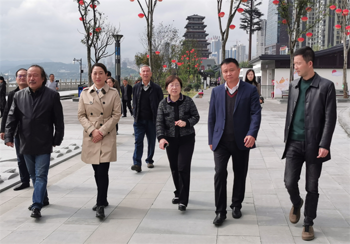 文旅部蒋惠莉一行来安检查验收国家公共文化服务体系示范区创建工作
