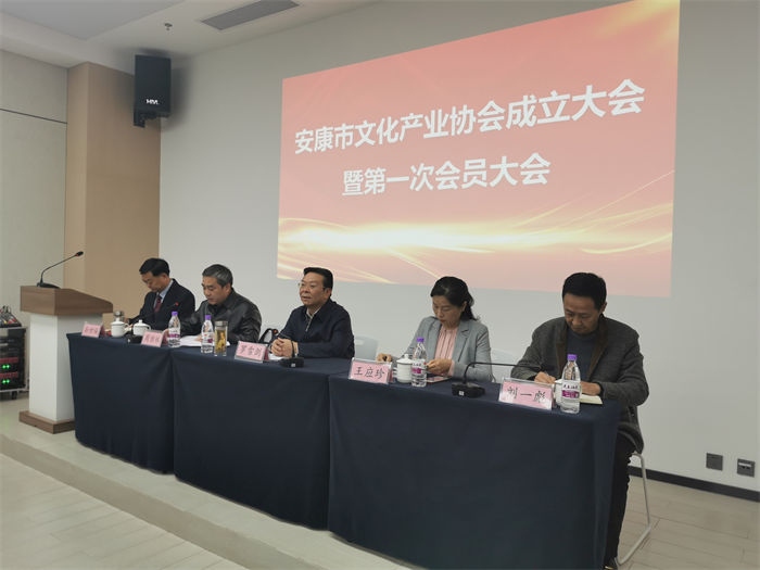 安康市文化产业协会在安康美术馆揭牌成立