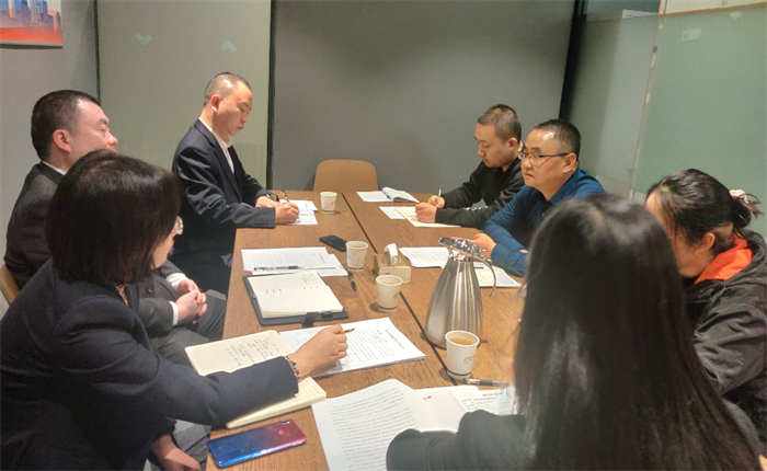 省融资租赁行业协会会长赵世鸿来财信融资租赁西安高新分公司调研指导工作