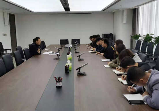 薛世袖在分管部门讲党史学习教育专题党课